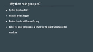 Understanding solid principles | PPT