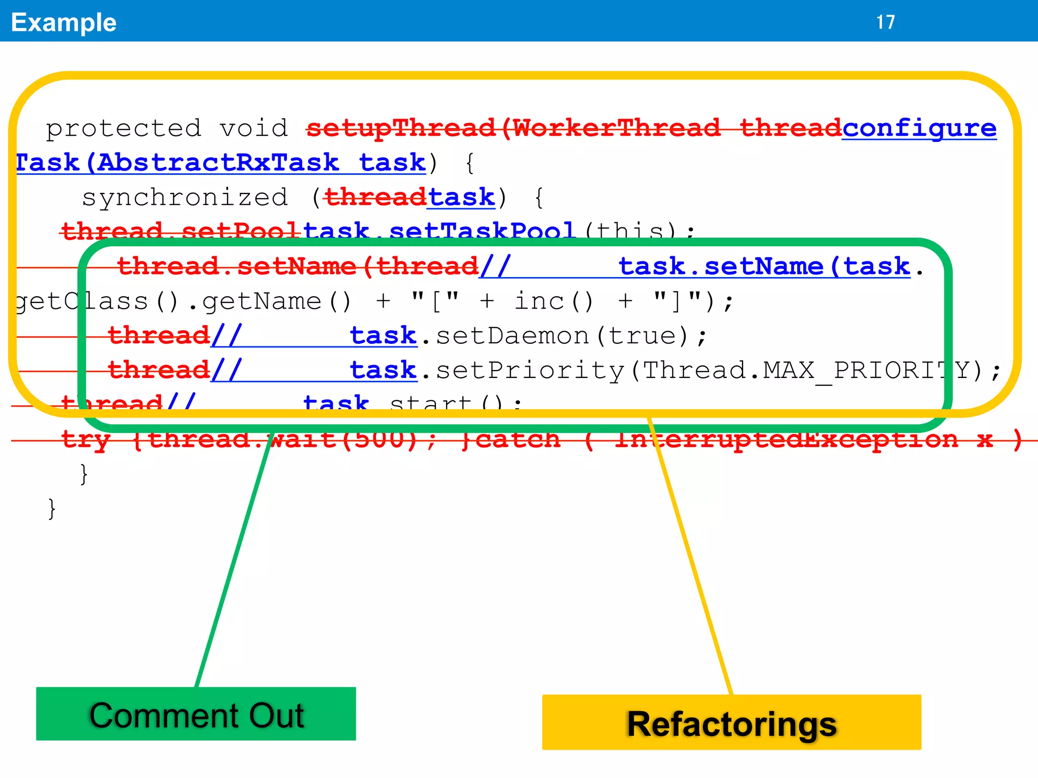 Understanding Source Code Differences by Separating Refactoring Effects ...