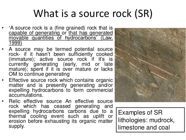 What Is Source Rock What Is Source Rock