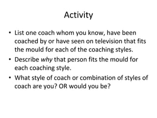 coach yoast leadership style