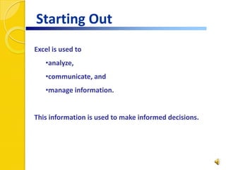The Excel 2007 Ribbon.