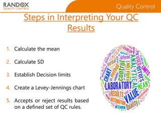 Understanding statistics in laboratory quality control | PPTX