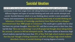 Understanding suicide and Crisis Intervention | PDF