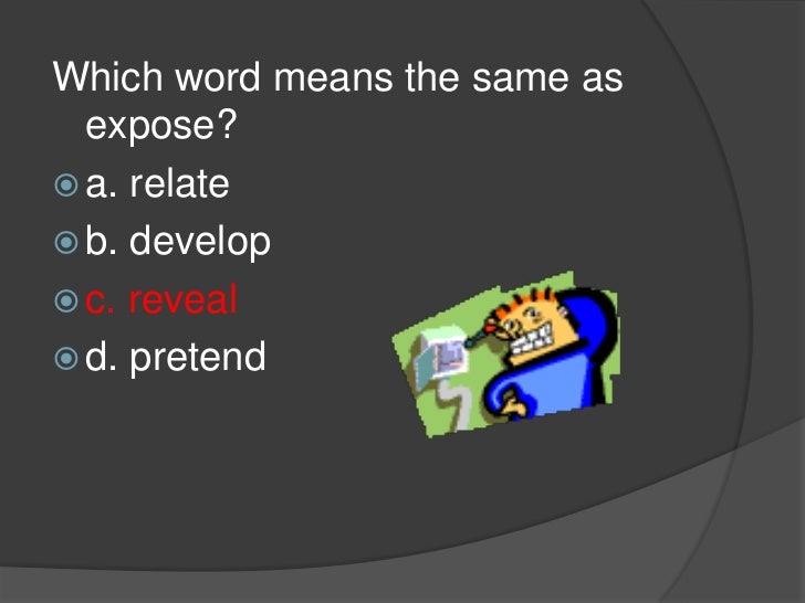 Understanding synonym