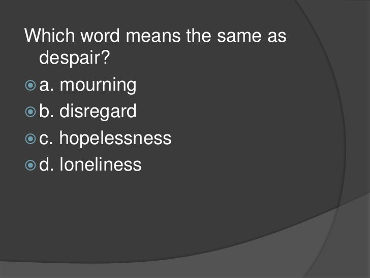 Understanding Synonym