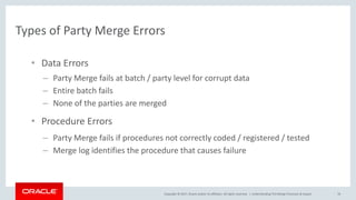 Understanding tca merge processes; impact webacst 10 may-17 | PDF