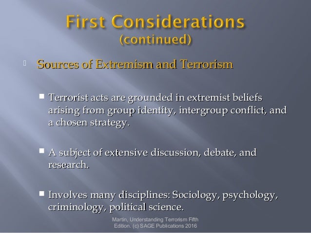 an understanding of terrorism Understanding terrorist motivations2 before the committee on homeland security subcommittee on intelligence, information sharing and terrorism risk assessment. an understanding of terrorism Understanding terrorist motivations2 before the committee on homeland security subcommittee on intelligence, information sharing and terrorism risk assessment.
