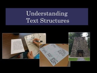 Understanding
Text Structures

 