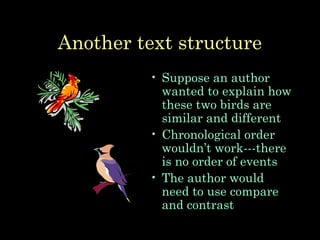 Understanding text structures | PPT