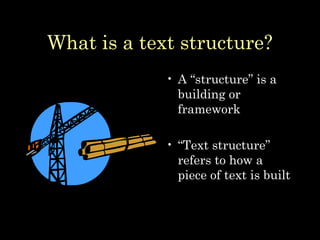 Understanding text structures | PPT
