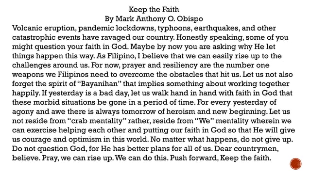 Understanding text types Grade 9 Quarter 2.pptx | Christianity ...