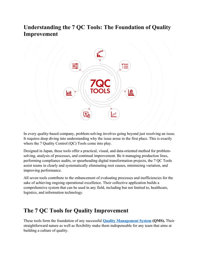 Understanding the 7 QC Tools- The Foundation of Quality Improvement.docx