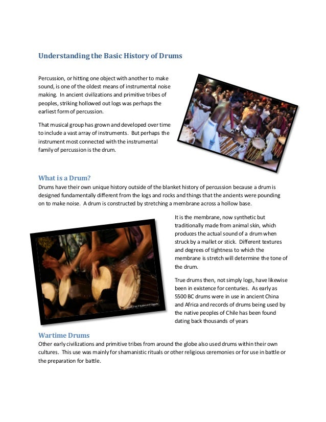 History Of Drums Timeline Design Talk