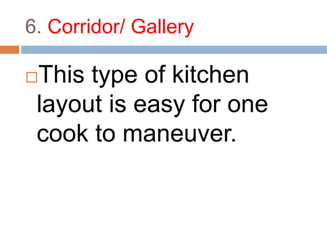 Understanding the basic kitchen layout | PPTX | Interior Decorating ...