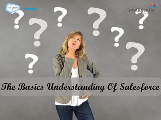 The Basics Understanding Of Salesforce
 