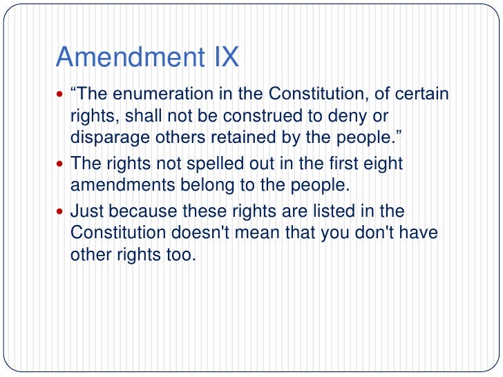Understanding the Bill of Rights Understanding the Bill of Rights