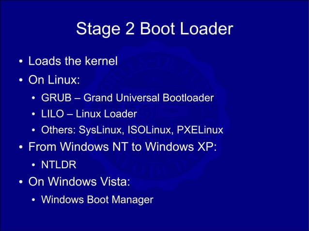 Understanding The Boot Process | PPT