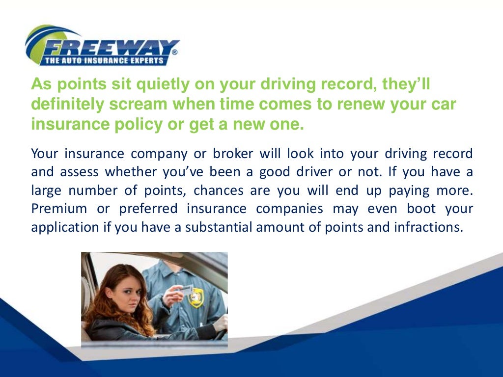 Understanding the California DMV Point System
