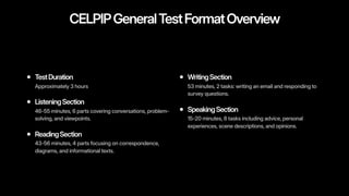 Understanding the CELPIP Test Format in 2026 | PDF