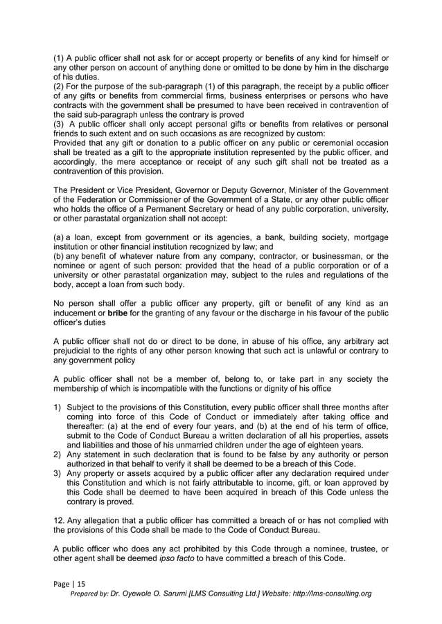 Understanding the civil service rules & its components