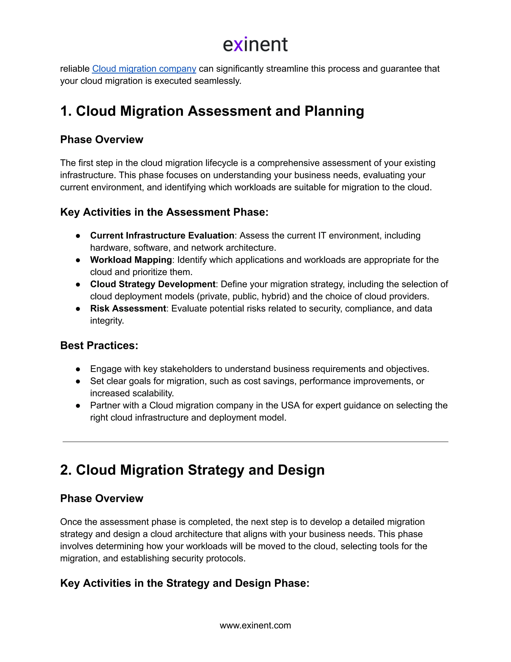 Understanding the Cloud Migration Lifecycle_ Key Phases and Best ...