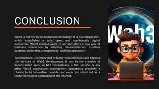 Understanding the Core Principles of Web3 | PDF