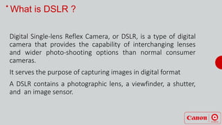 Understanding The Digital Camera | PPTX