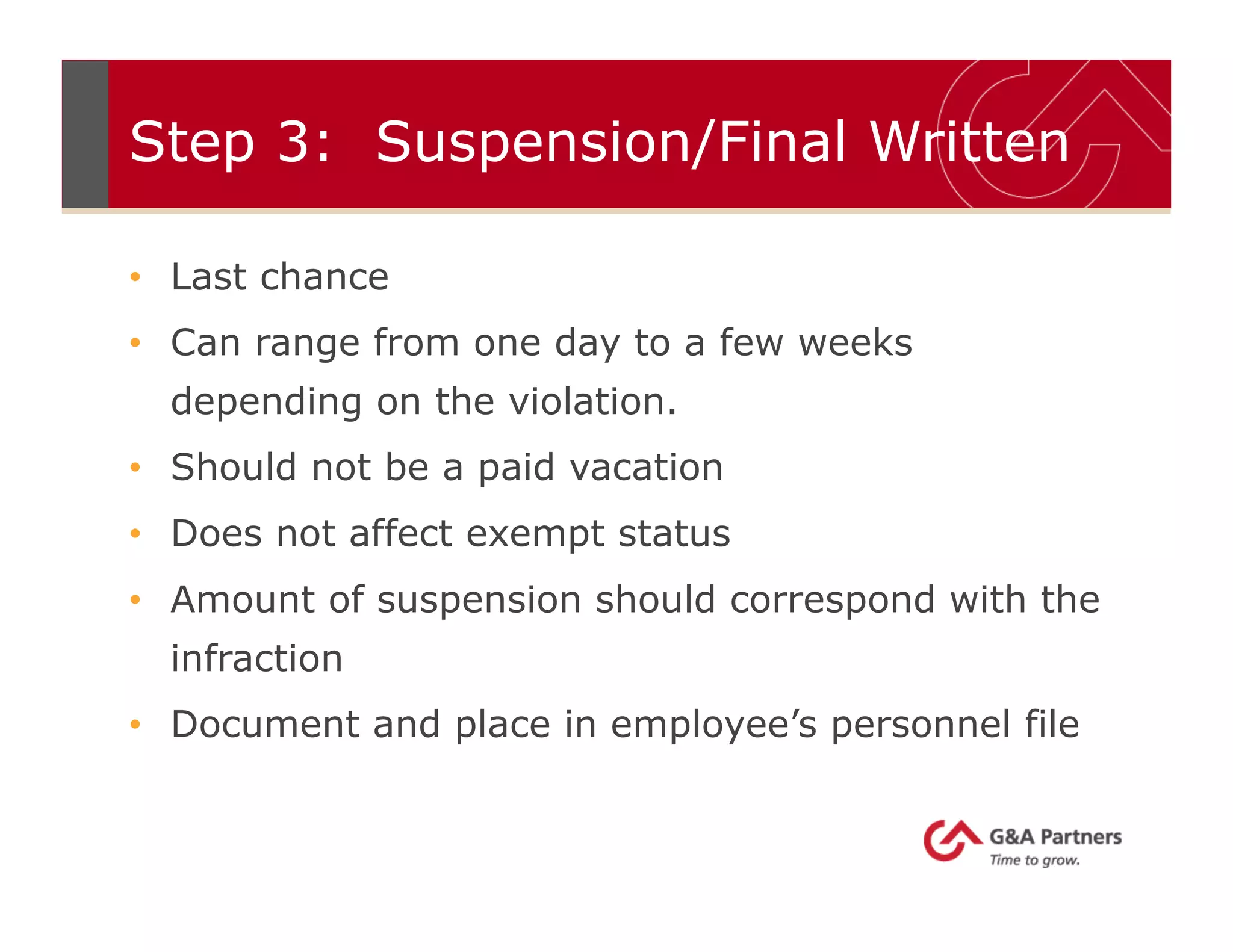 Understanding the Disciplinary Action Process | PDF