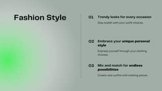 Introduction to Exploring Latest Fashion Trends | PDF