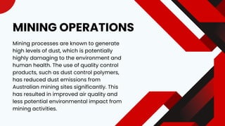 Understanding The Environmental Impact Of Dust Control Polymers Pdf