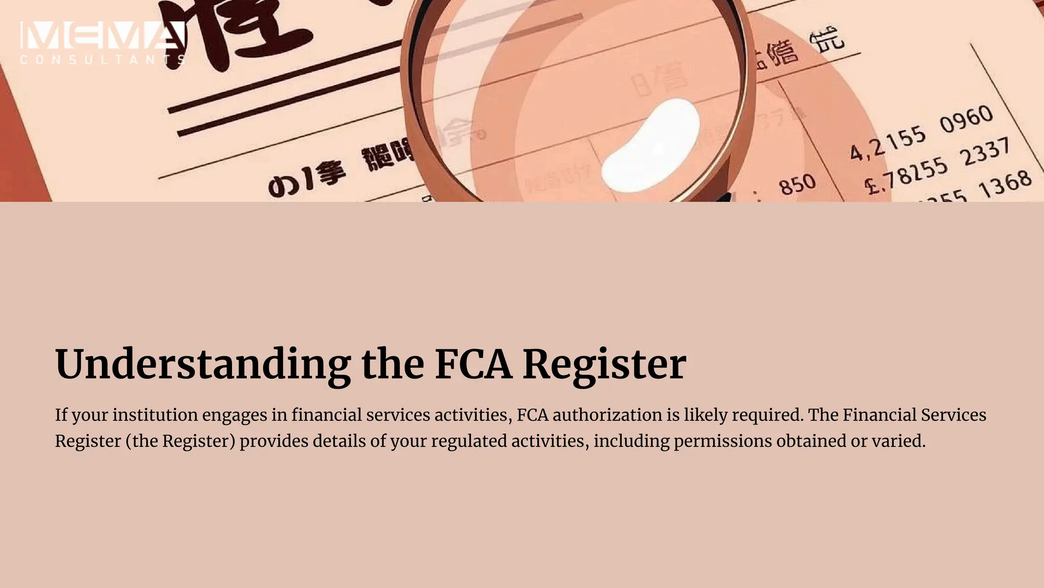 Understanding the FCA Register: A Guide for Regulated Firms | PDF