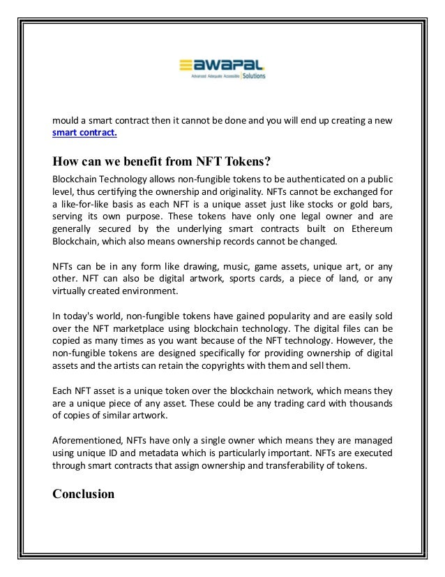 Understanding the Features & Importance of NFT Token PDF