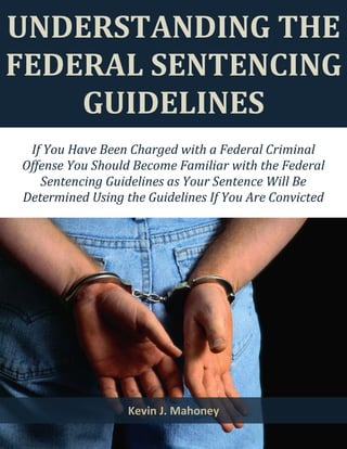 UNDERSTANDING THE
FEDERAL SENTENCING
GUIDELINES
If You Have Been Charged with a Federal Criminal
Offense You Should Become Familiar with the Federal
Sentencing Guidelines as Your Sentence Will Be
Determined Using the Guidelines If You Are Convicted
Kevin J. Mahoney
 