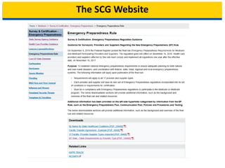 The SCG Website
 