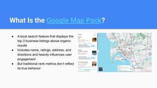 Understand the Google Map Pack Through Geo Grid Tracking | PDF