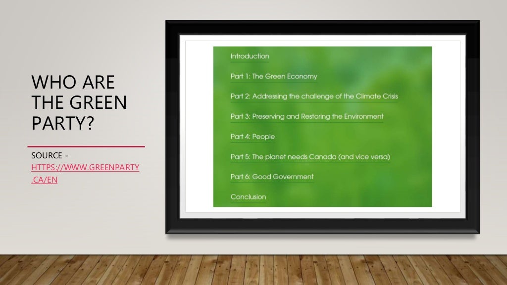 Understanding the Green Party and its Policies