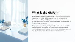 Understanding the Guaranteed Remittance forms | PPTX