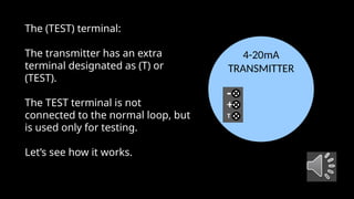 Understanding the Instrument Transmitter TEST Connection.pptx