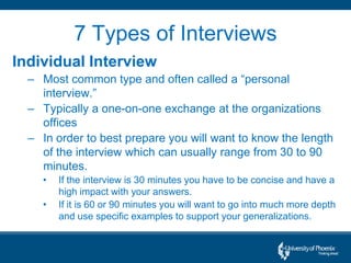 Understanding the Interview Process | PPTX