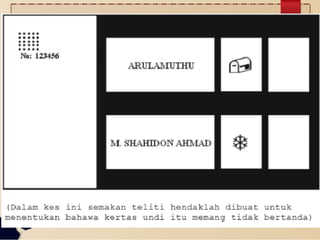 Interpreting Ballot Papers
 
