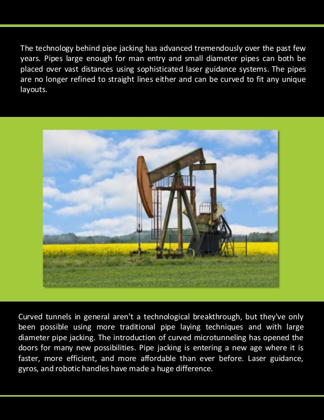 Understanding the Process of Pipe Jacking