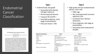 Understanding the Relationship Between Estrogen and Uterine Cancer | PDF