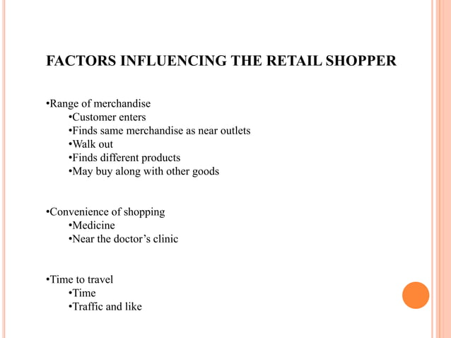 Understanding the Retail Customer | PPTX