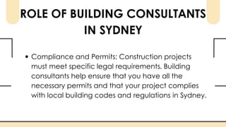 Understanding the Role of Building Consultants in Sydney.pdf
