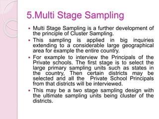Understanding The Sampling Design (Part-II) | PPTX