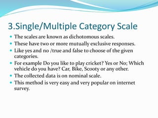 Understanding the Scaling in Research | PPTX