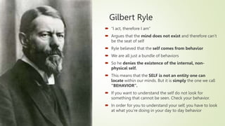 Understanding The Self | PPTX
