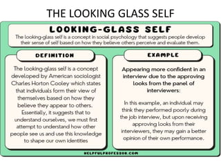 THE LOOKING GLASS SELF
 