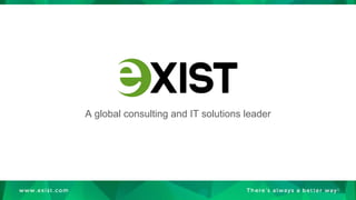 A global consulting and IT solutions leader
 