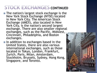 Understanding the stock market | PDF